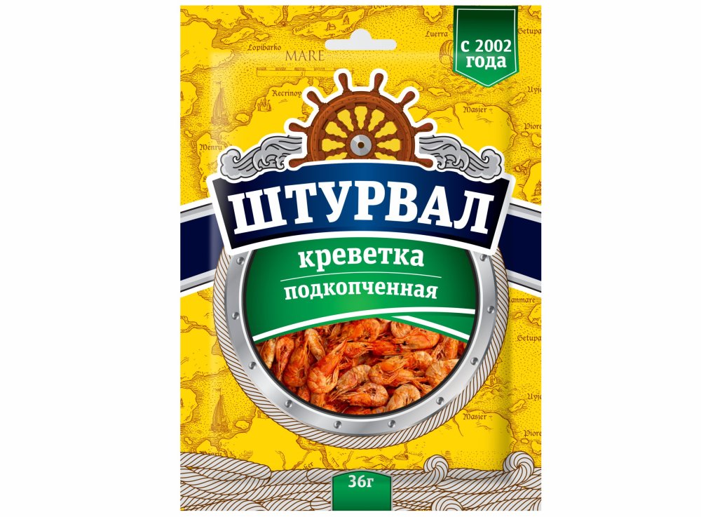 Креветка подкопченная 36г