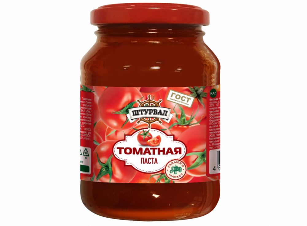 Томатная паста ГОСТ 270г / 480г