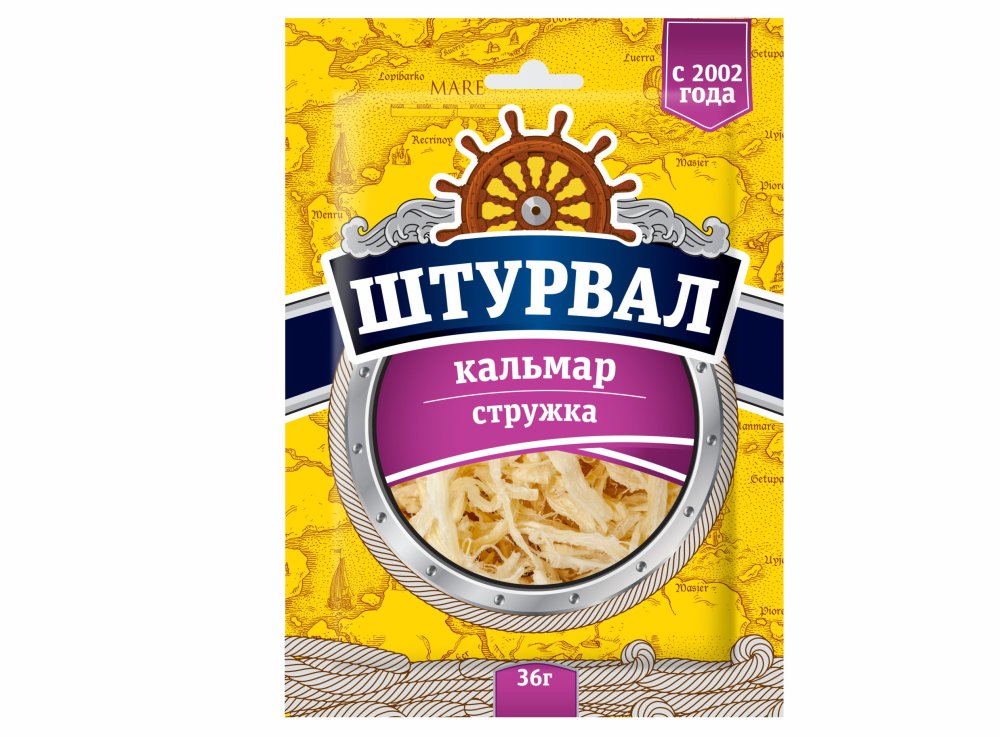 Кальмар стружка 36г
