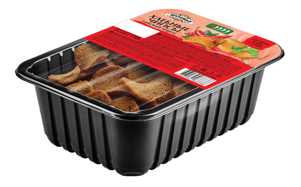 Хлебные чипсы со вкусом тайского перца 170г