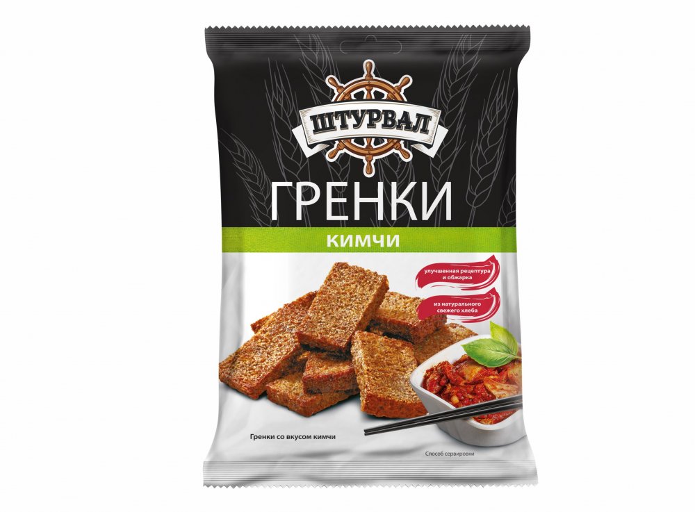 Гренки ржаные со вкусом кимчи 40г