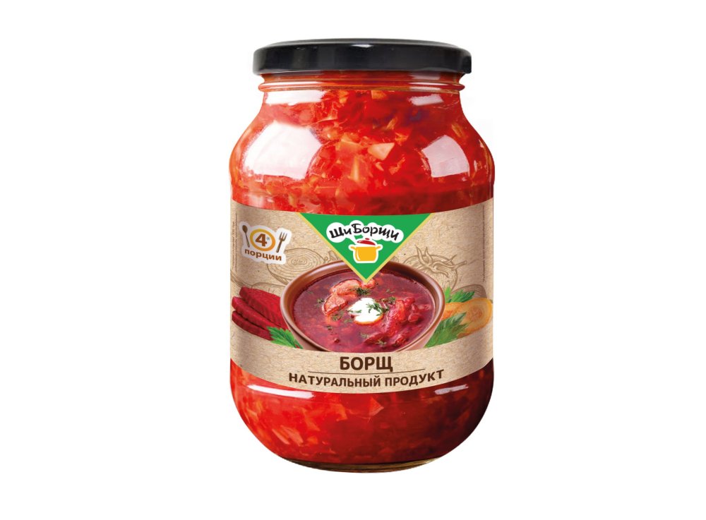 Борщ со свежей капустой 480г