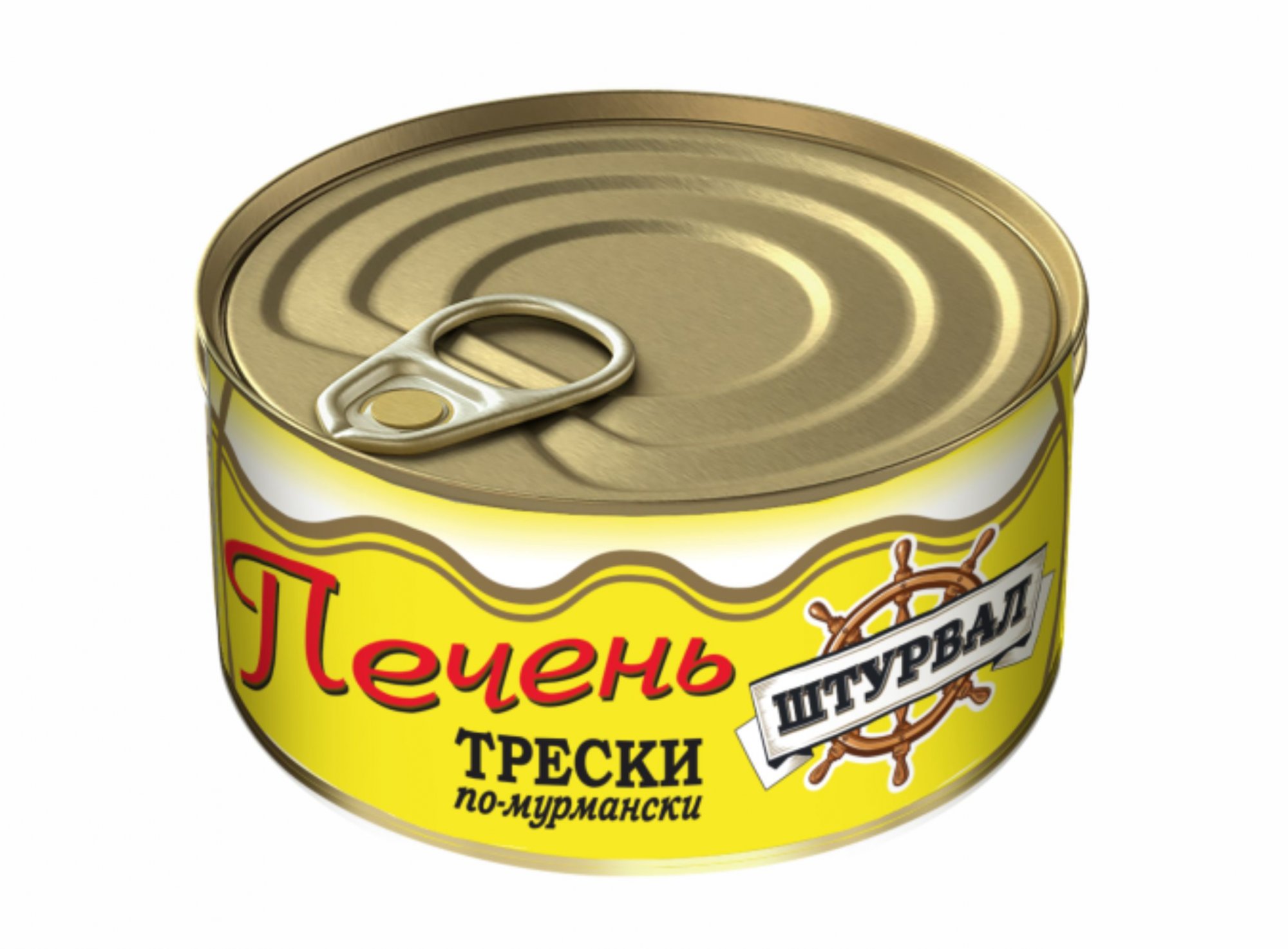 Печень трески по-мурмански 125г