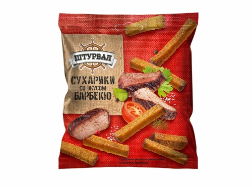 Сухарики ржаные со вкусом барбекю 40г