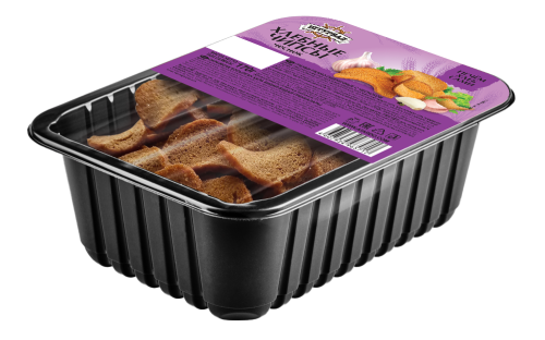 Хлебные чипсы с чесноком 170г