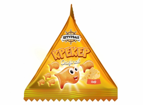 Крекер в форме рыбок со вкусом сыра 20г